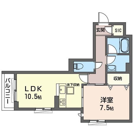 アミエールの物件間取画像